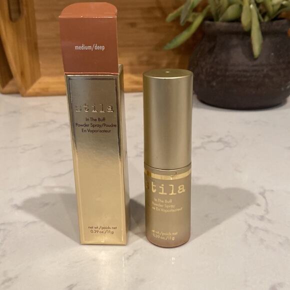 In The Buff Powder Spray - Medium-Deep by Stila for Women - 0.39 oz Makeup - Picture 1 of 4